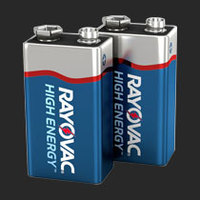 RAYOVAC HIGH ENERGY 9V